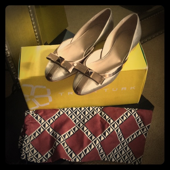 Trina Turk Shoes Trina Turk Silverado Napa Leather Flats Poshmark